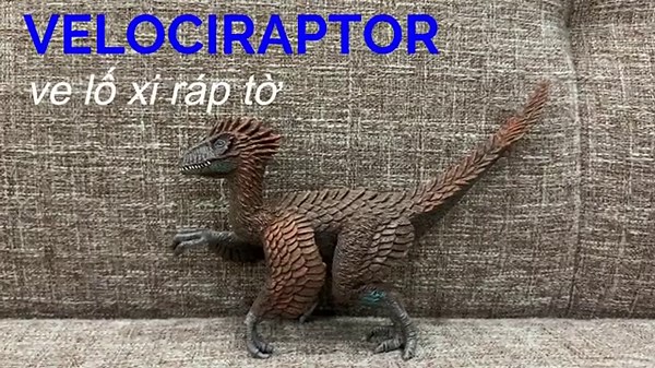 So sánh khủng long đồ chơi và khủng long thật - Cách đọc tên khủng long chuẩn không cần chỉnh