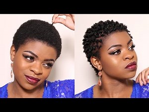 3 months post big chop!!! + using a sponge to twist my hair (TWA)