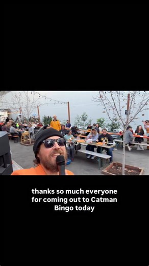 Adam ‘Cat Man’ Myatt on Instagram: "Shout out to everyone who came out to #CatManBingo at @twopitchersbeer_oakland and @lovelysburgers today, and don’t forget… FREE PALESTINE, ABOLISH ICE, & TRUMP IS IN THE EPSTEIN FILES 🤭 Happy Caturday >^. .^