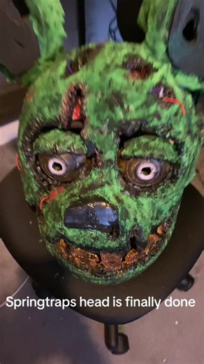 Springtrap Cosplay Mask Completion for FNAF Fans
