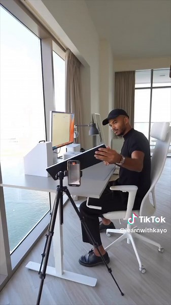 How to film yourself with your phone at home #iphone #phone #videography #transitions