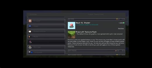NEWB SL Shader Minecraft Bedrock Tutorial
