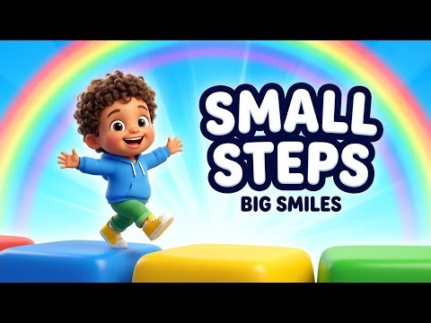 “Small Steps, Big Smiles 😊 | 3D Kids Cartoon”