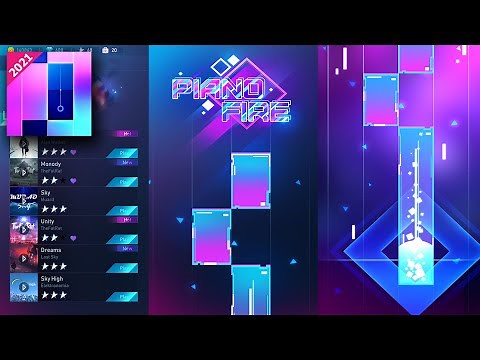 Piano Fire - EDM Music & New Rhythm - Gameplay Walkthrough Parte 1 (Android, IOS)