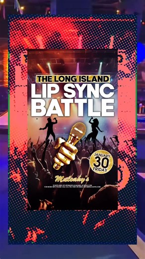 Mulcahy's on Instagram: "do NOT miss your chance to blow 😤 The Long Island Lip Sync Battle 👄 1/30 $500 CASH PRIZE FOR FIRST PLACE 💵 various runner up and best group prizes (details on sign up form) — application window closes Tues, Jan 27th @ 11pm 📋 Sign Up Form on IG story & muls.com 🤳🏼 Succesful applicants get a 10-person guestlist 🎟️ coming for the vibes not the victory? regular tickets are $10 on Ticketweb or $20 cover at the door master of ceremonies and judge extraordinaire @djmicha