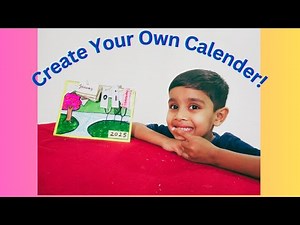 Create Your Own Calendar! | My First Calendar! |Kids' Calendar Making | Fun Kids' Educational Video.