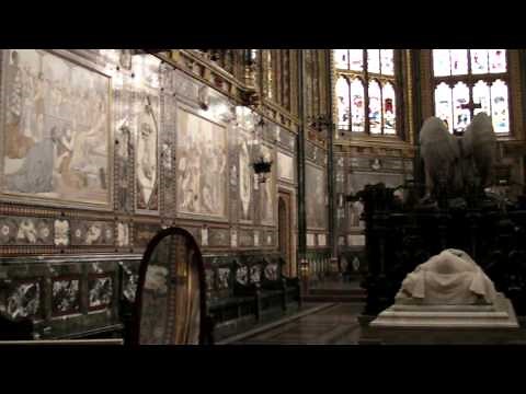 Rare footage inside st Georges chapel, Windsor Castle, in High Def
