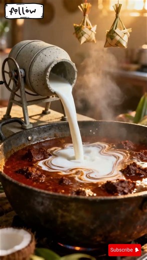 🍛🍛Rendang, a typical Indonesian dish#miniature #food #foodminiature #fact #viral #shorts #fyp