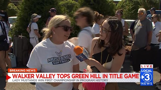 36K views · 472 reactions | LADY MUSTANGS WIN FIRST STATE TITLE! Head coach of the Walker Valley Lady Mustangs Softball team Lauren Limburg joined Samantha Casano on Local 3 News at 4 just moments after her team won a state championship. The Feisty Fillies defeated Green Hill 10-8 in eight innings. | Local 3 News | Facebook