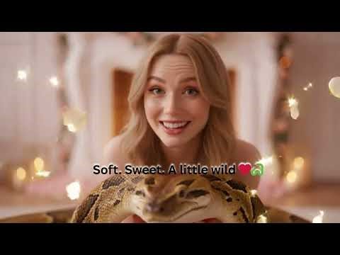 Wrapped Up In Valentine Magic ❤️🐍✨ #beach #shorts