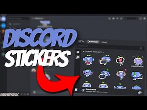 DİSCORD STİCKER ÖZELLİĞİ NASIL YAPILIR? - Discord Çıkartması Yapma-Discord Çıkartmaları