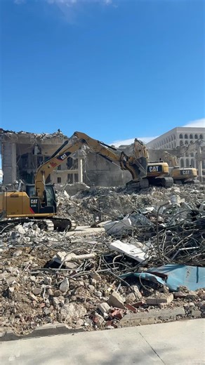 Demolition and material sorting