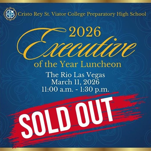 Cristo Rey St. Viator | Our 2026 Executive of the Year Luncheon is officially SOLD OUT!