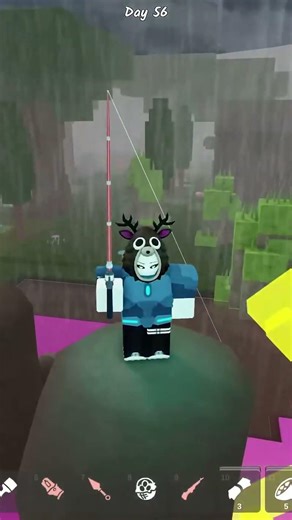 🐟 Fishing Egg in 99 nights in the forest #shorts