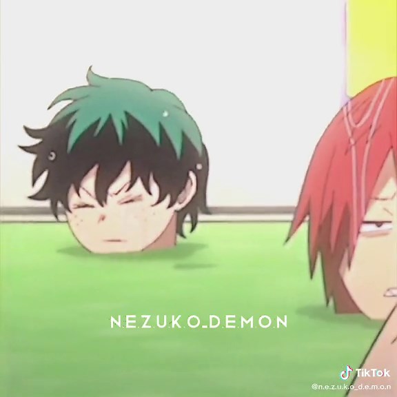 Animated Bath Scene in My Hero Academia