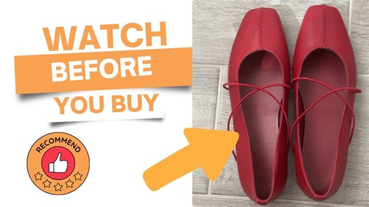 Watch My honest review using women square toe ballet flats on Amazon Live