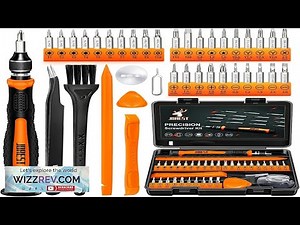 JOREST 38Pcs Small Precision Screwdriver Set with Torx T5 T6 Y00 Mini Review