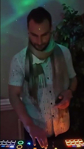 Energetic Dancing at Burning Man DJ Set #shorts