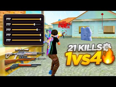 ATUALIZADA 2026!🔥 A MELHOR SENSIBILIDADE para SUBIR CAPA na NOVA ATUALIZAÇÃO do FREE FIRE!