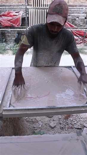 POP False Ceiling Tile Making | Handmade Plaster of Paris Tiles