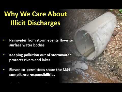 NPDES Refresher Training: Illicit Discharge Detection & Elimination