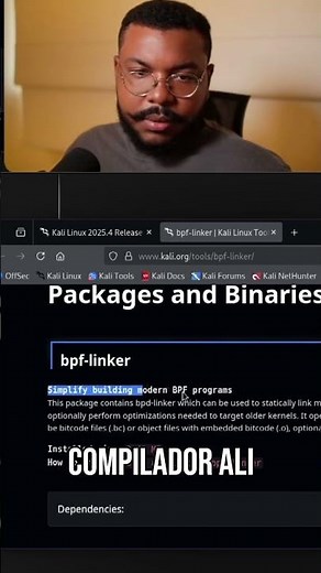 Kali Linux Novas Ferramentas: BPF Linker e EvWinRM Python! #shorts