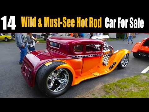 14 Wild & Cool Hot Rods For Sale 🚗 Best Custom Cars Ever