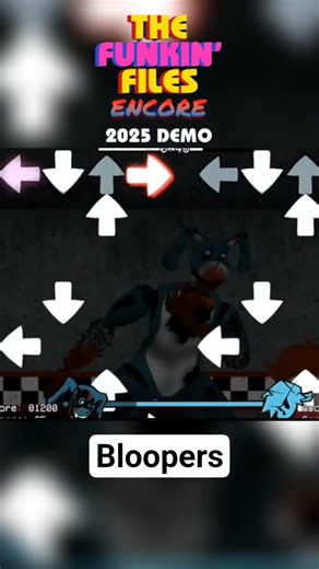 The Funkin' Files ENCORE DEMO bloopers #fnf #mod #fypシ