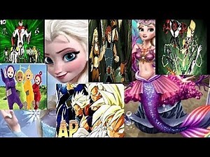 ANIMATED CHARACTERS IN HELL TURNING TO DEMONS