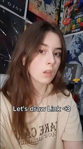 Drawing Link (Legend of Zelda BOTW)