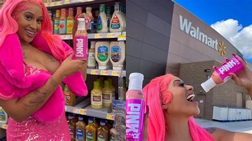The Tik Tok Pink Sauce is sold At Walmart