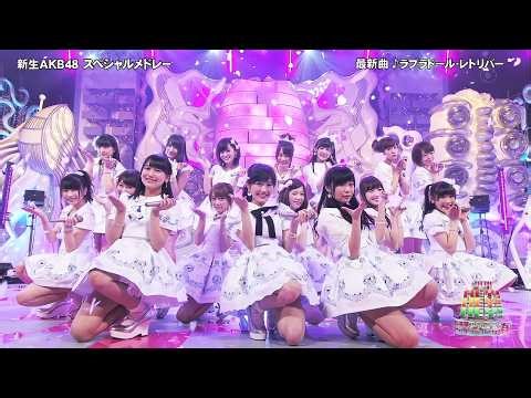 AKB48 - Heavy Rotation + Labrador Retriever - HEY! x3 Spring Medley SP [4K60fps]