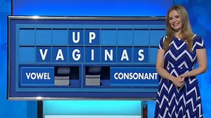 Countdown's Rachel Riley gets the giggles as show board spells out rude word