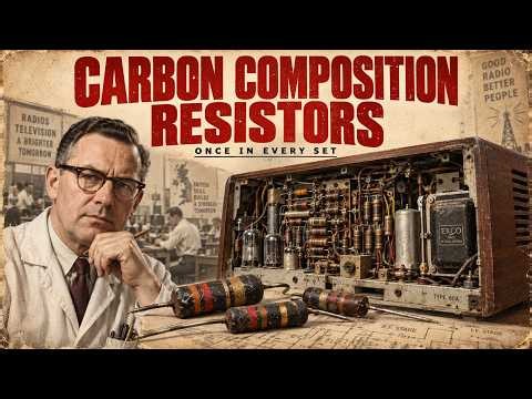 What Happened to Carbon Composition Resistors? The Tiny Parts Once Packed Inside Radios and TVs