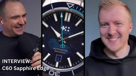 C60 Sapphire Edge Watch | Exclusive Design Secrets with Will Brackfield