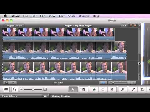 iMovie '11 Training: Combining shots from two camera angles using Cutaways