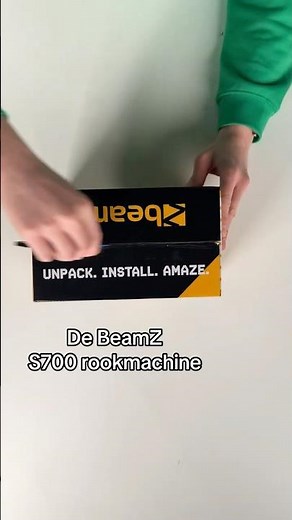 Een compacte, krachtige rookmachine! De BeamZ S700 rookmachine!