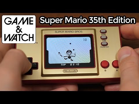 Nintendo Revived The Game & Watch - Super Mario 35th Anniversary Edition (Review & Demo)