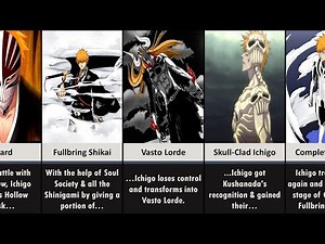 All Ichigo Kurosaki Forms in Bleach (2024)