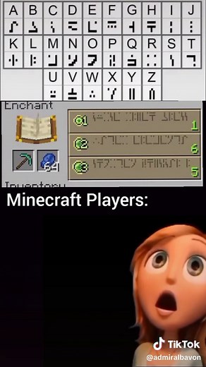 Unlocking Minecraft Enchantment Table Language