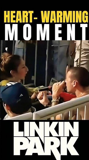 " IN THE END" live - Chester knell sing for disabled fans | LINKIN PARK