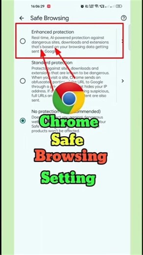 How To Turn On Enhanced Protection in Chrome 💯 || Google Safe Browsing ||#shorts#viral#mankindtechno