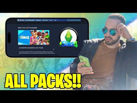 How to Get Sims 4 Packs for FREE - Sims 4 All DLC FREE 2026
