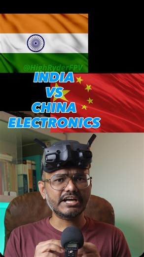 Prathmesh Kharatmal | HighRyderFPV | DRONE on Instagram: "Deshbhakti ke naam par low-quality drone electronics? 🇮🇳⚡ Indian vs Chinese FPV stacks ka sach — Make in India, Made in India, ya sirf Assembled in India? Is reel mein baat ho rahi hai drone stacks, white labelling, PCB quality, QC issues, weak solder pads, bench testing vs real load testing, fake branded stacks, Chinese OEM hardware aur Indian manufacturers ke claims ke baare mein. FPV drone build karne se pehle yeh sach zaroor jaan lo