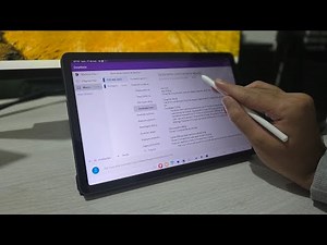 Samsung Galaxy Tab S10 Lite: My notes in Microsoft OneNote