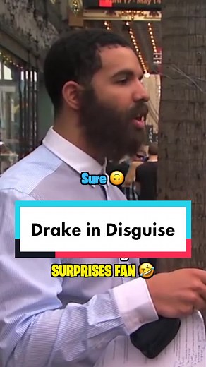 Drake in Disguise Surprises Fans on the Street
