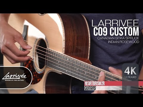 Larrivee C09 Custom - Sitka Spruce over Indian Rosewood