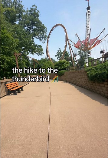 Exploring the Thunderbird Ride at Holiday World