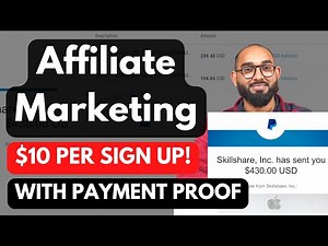 How to Earn Money by Affiliate Marketing? $10 PER SIGN UP!