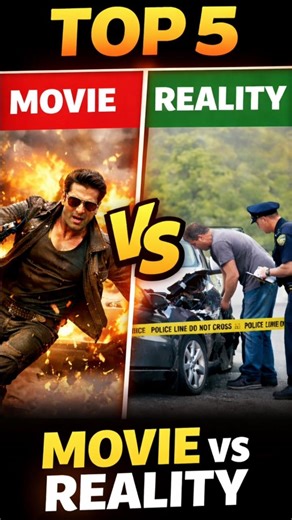 Top 5 movie vs reality